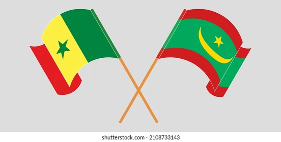 crossed-waving-flags-senegal-mauritania-260nw-2108733143